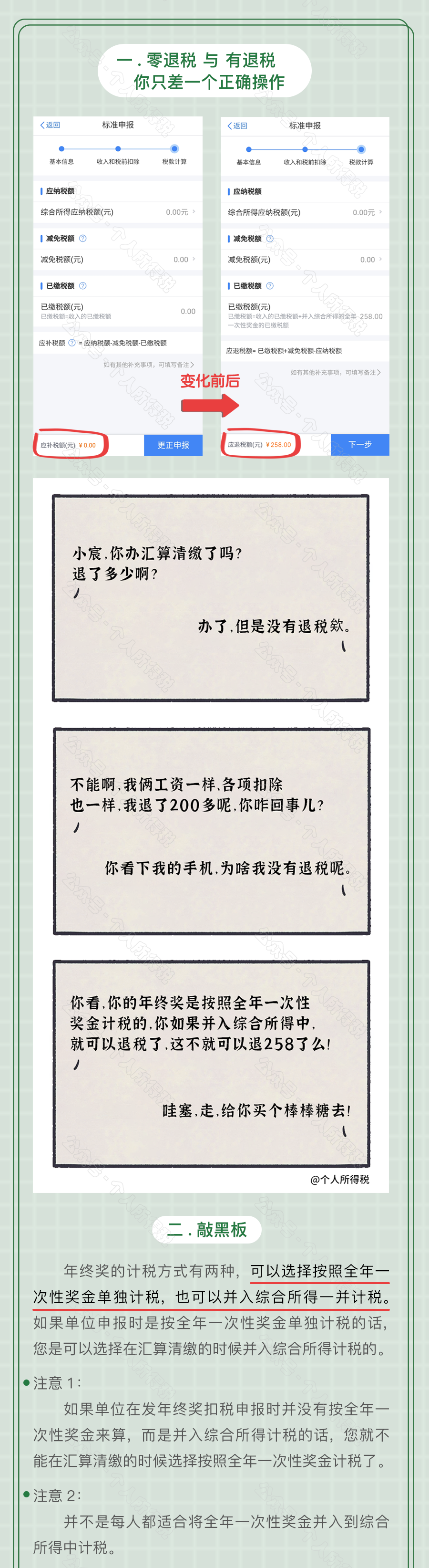 不看后悔~一招教你多退點兒個稅！