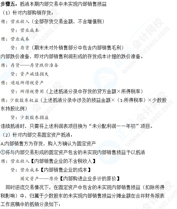 中級會計合并報表聽不懂怎么辦？五個步驟教你搞定合并報表主觀題~