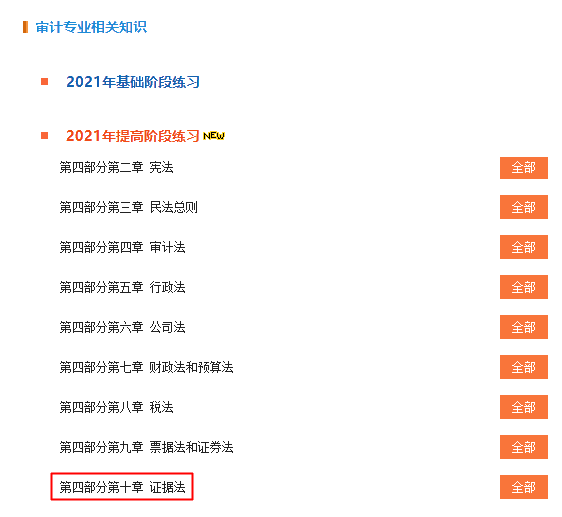 審計(jì)專(zhuān)業(yè)相關(guān)知識(shí)3