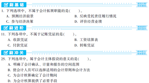 刷題為什么要用初級(jí)會(huì)計(jì)《必刷550題》？