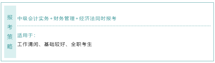 不知道中級會計職稱報考科目如何搭配？這樣選！