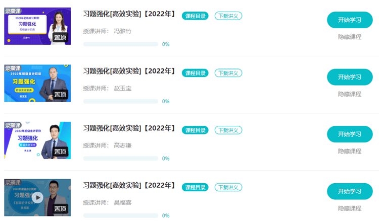 號外！號外！初級會計(jì)習(xí)題強(qiáng)化階段已結(jié)課！