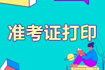 關(guān)注一下！2022江西九江CPA考試準考證打印的時間