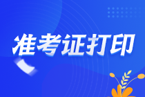 提醒！山東棗莊CPA準考證打印時間定了