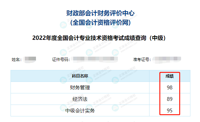 2022中級(jí)會(huì)計(jì)成績(jī)公布后要低調(diào)？但實(shí)力不允許??！必須曬出來(lái)！