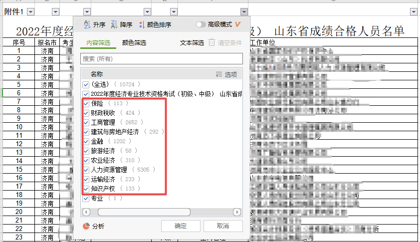 山東經(jīng)濟(jì)師報(bào)考專(zhuān)業(yè)
