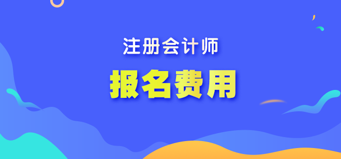 CPA報名費用大概是多少錢？