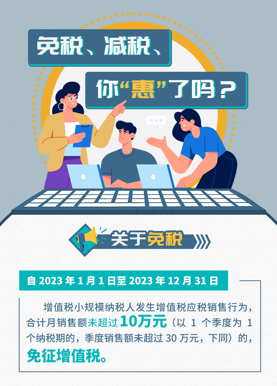關(guān)于免稅、減稅