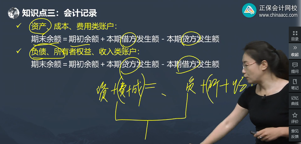 中級經濟師《經濟基礎知識》試題回憶：會計記錄