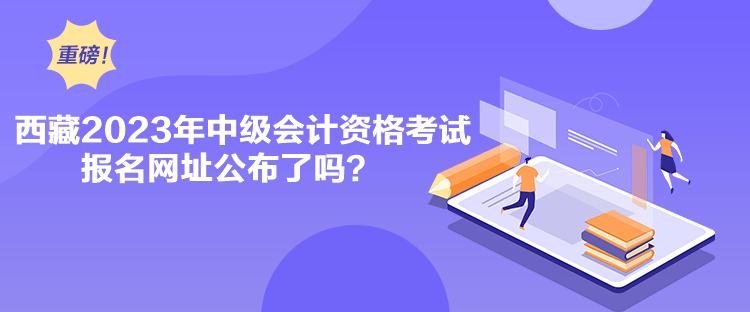 西藏2023年中級會(huì)計(jì)資格考試報(bào)名網(wǎng)址公布了嗎？