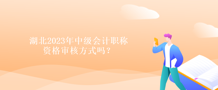 湖北2023年中級會計職稱資格審核方式嗎？