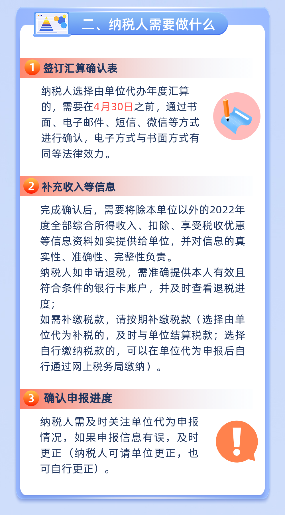 4月30日截止！個人所得稅綜合所得年度匯算集中申報指引