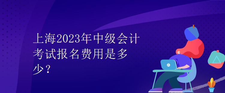 上海2023年中級(jí)會(huì)計(jì)考試報(bào)名費(fèi)用是多少？
