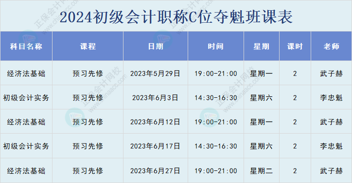 2024初級會計新課什么時候開始上課?。繘]有教材怎么學？