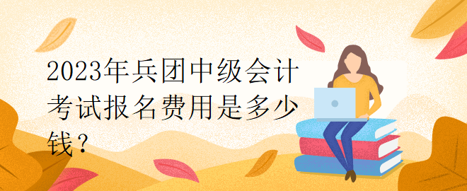 2023年兵團(tuán)中級(jí)會(huì)計(jì)考試報(bào)名費(fèi)用是多少錢？