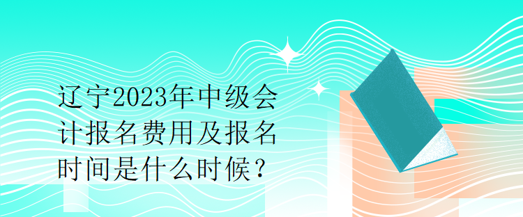 遼寧2023年中級(jí)會(huì)計(jì)報(bào)名費(fèi)用及報(bào)名時(shí)間是什么時(shí)候？