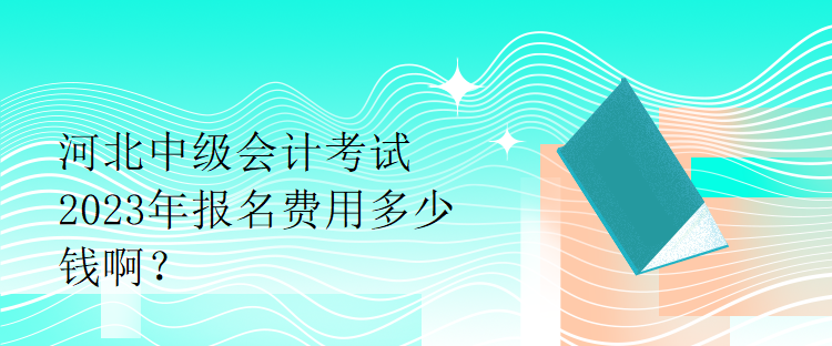 河北中級(jí)會(huì)計(jì)考試2023年報(bào)名費(fèi)用多少錢(qián)??？