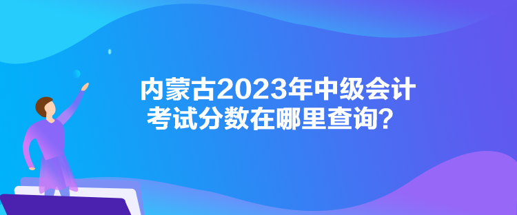 內(nèi)蒙古2023年中級會計(jì)考試分?jǐn)?shù)在哪里查詢？