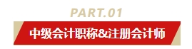 中級會計職稱和哪個證書同時備考最適配？多證在手 多種選擇！
