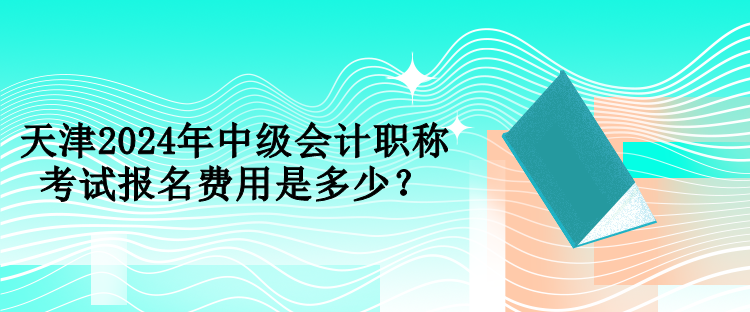 天津2024年中級(jí)會(huì)計(jì)職稱考試報(bào)名費(fèi)用是多少？
