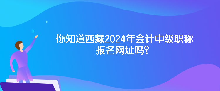 你知道西藏2024年會(huì)計(jì)中級(jí)職稱(chēng)報(bào)名網(wǎng)址嗎？