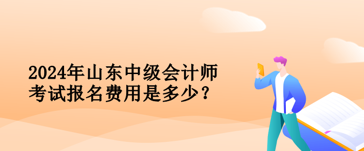 2024年山東中級(jí)會(huì)計(jì)師考試報(bào)名費(fèi)用是多少？