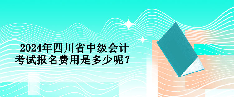 2024年四川省中級(jí)會(huì)計(jì)考試報(bào)名費(fèi)用是多少呢？
