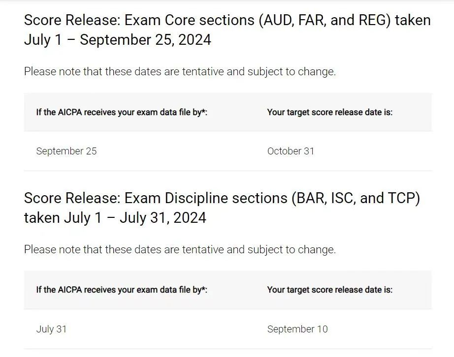 2024年下半年美國CPA考試時間表大解析！