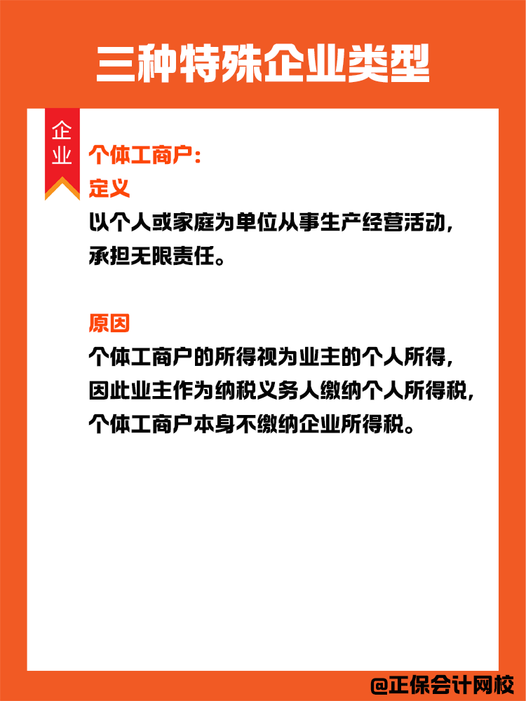 三種特殊企業(yè)類(lèi)型：在中國(guó)境內(nèi)無(wú)需繳納企業(yè)所得稅