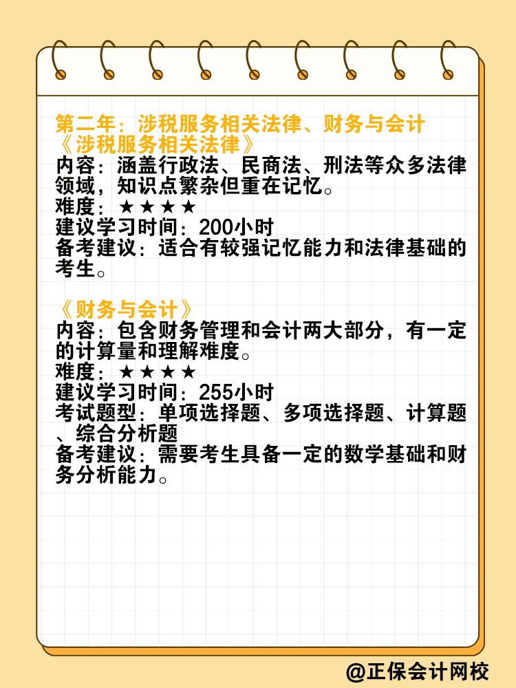 挑戰(zhàn)兩年拿下稅務(wù)師的科目搭配方案！