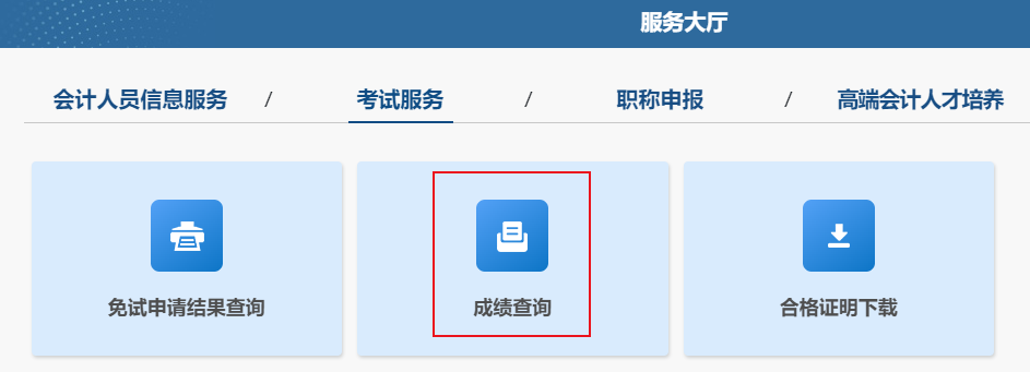 成績(jī)查詢(xún)