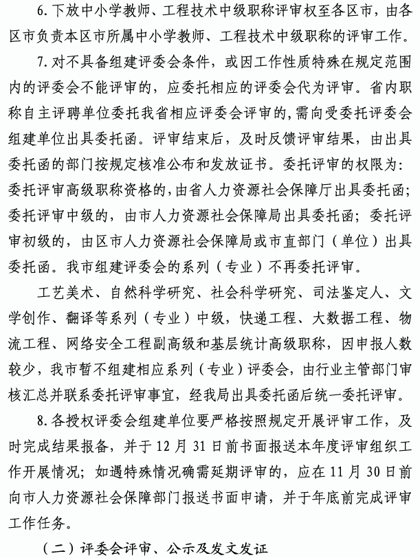 煙臺市高級職稱評審10