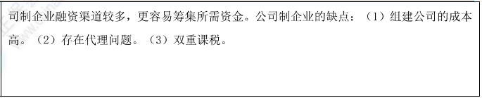 公司制企業(yè)題目1