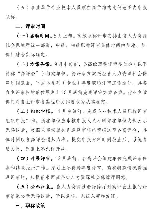 關(guān)于做好2025年度全省職稱(chēng)評(píng)審工作的通知2